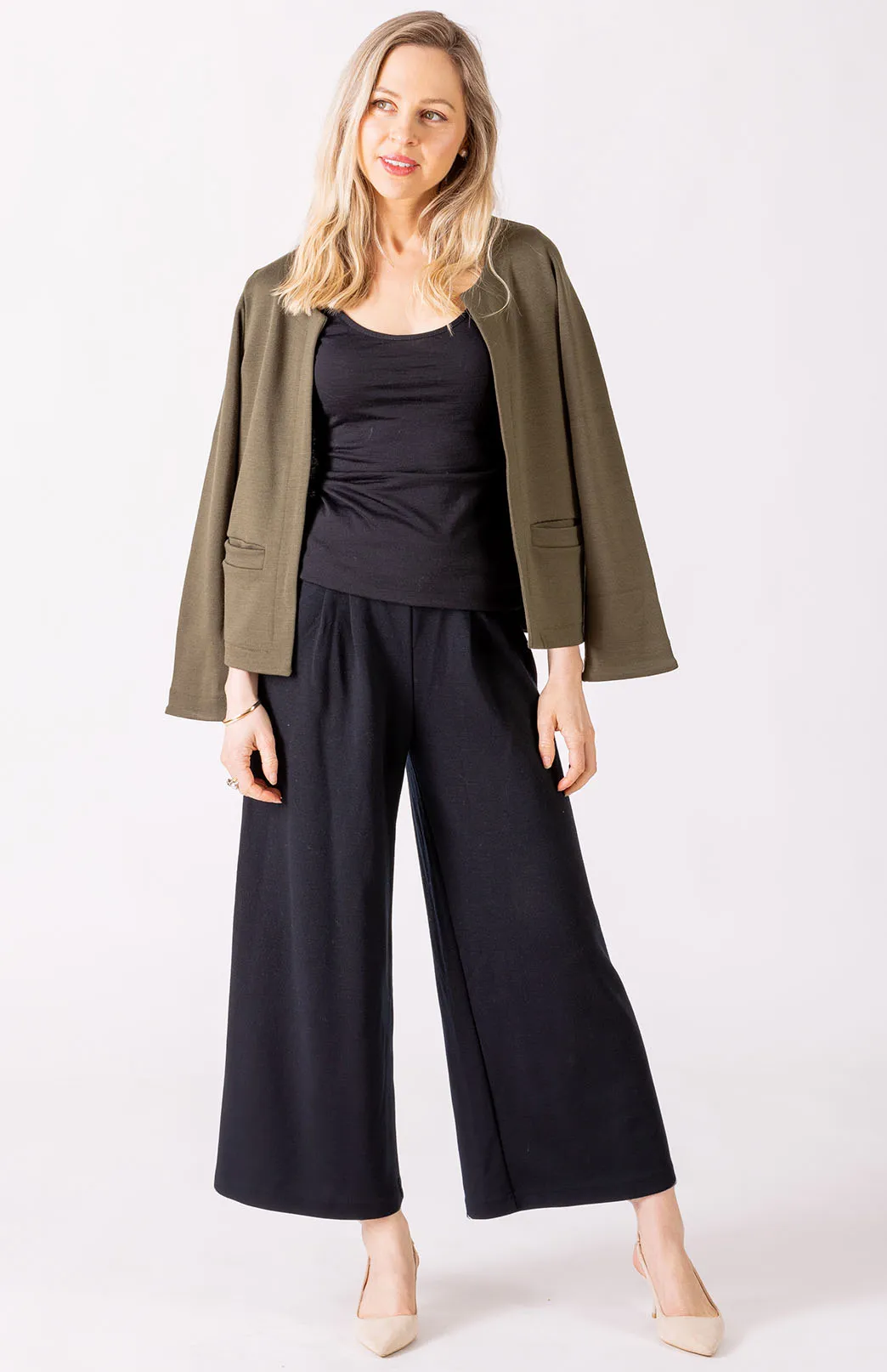 Sleeveless Scoop Top - Jersey